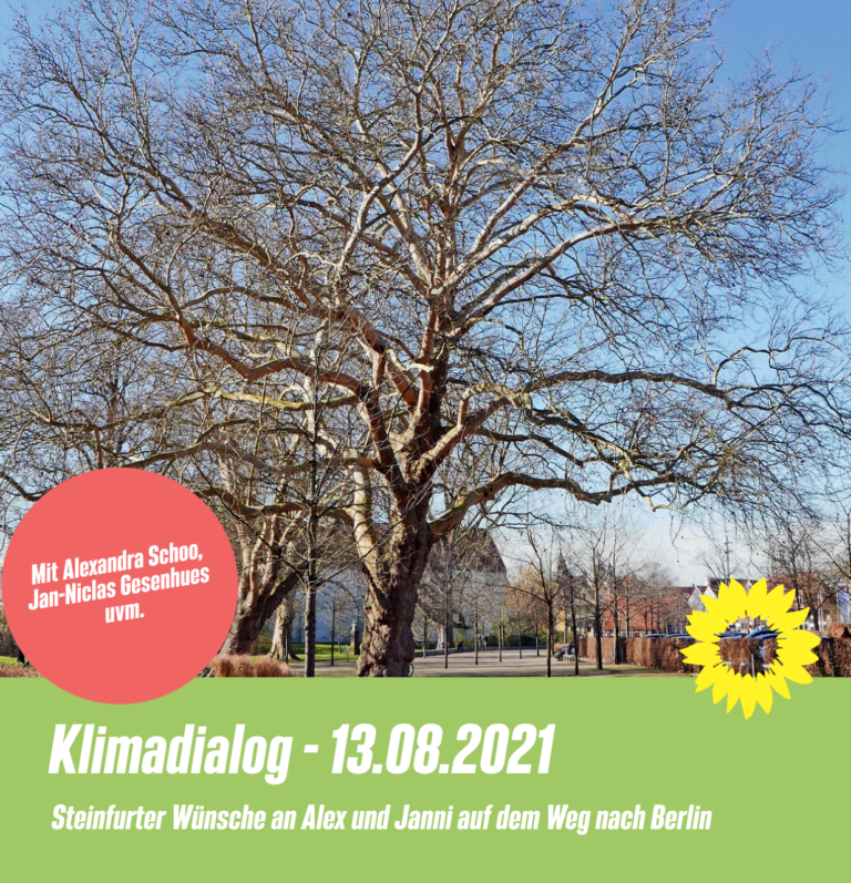 Steinfurter Klimadialog – Save the date 13.08.2021