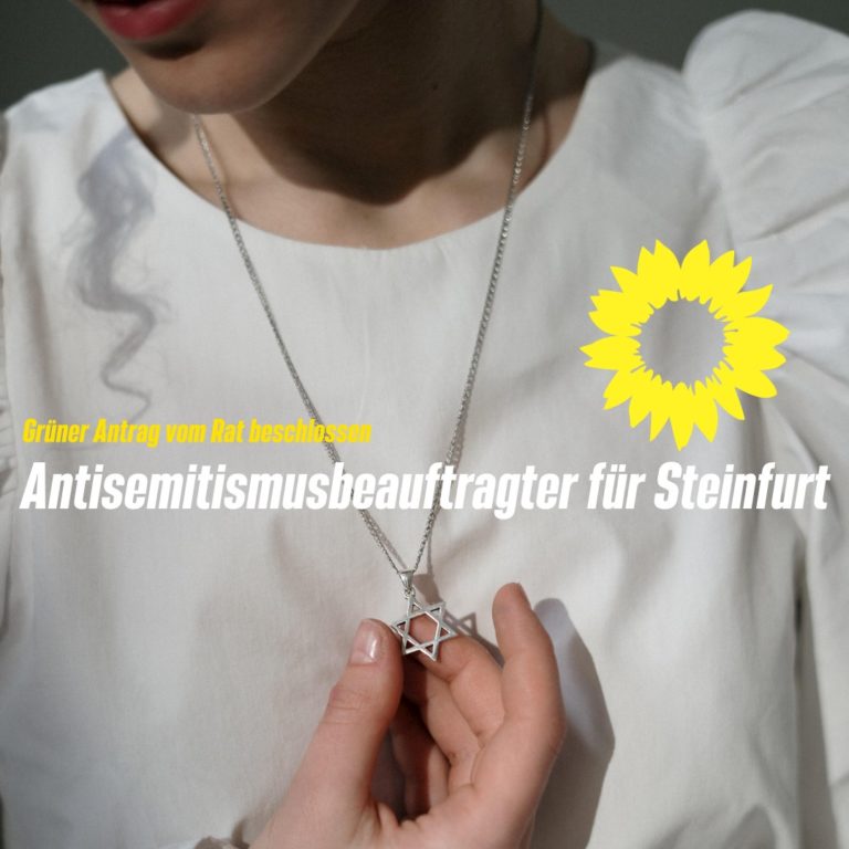 Steinfurt bekommt einen Antisemitismus-Beauftragten!