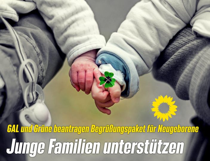 GAL und Bündnis 90/Die Grünen beantragen „Begrüßungspaket für Neugeborene“
