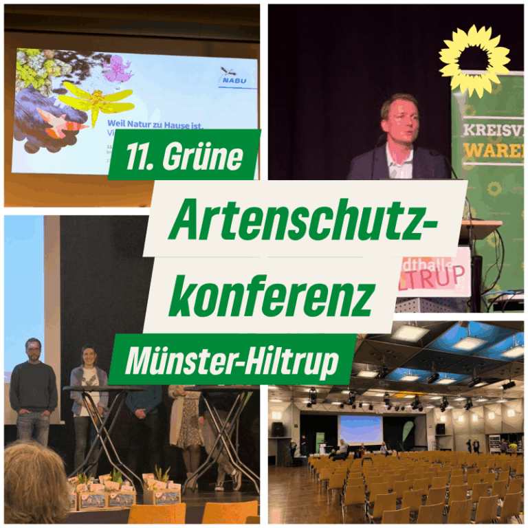 11. Grüne Artenschutzkonferenz in Münster-Hiltrup: Unser Ortsverband setzt sich für Biodiversität ein  